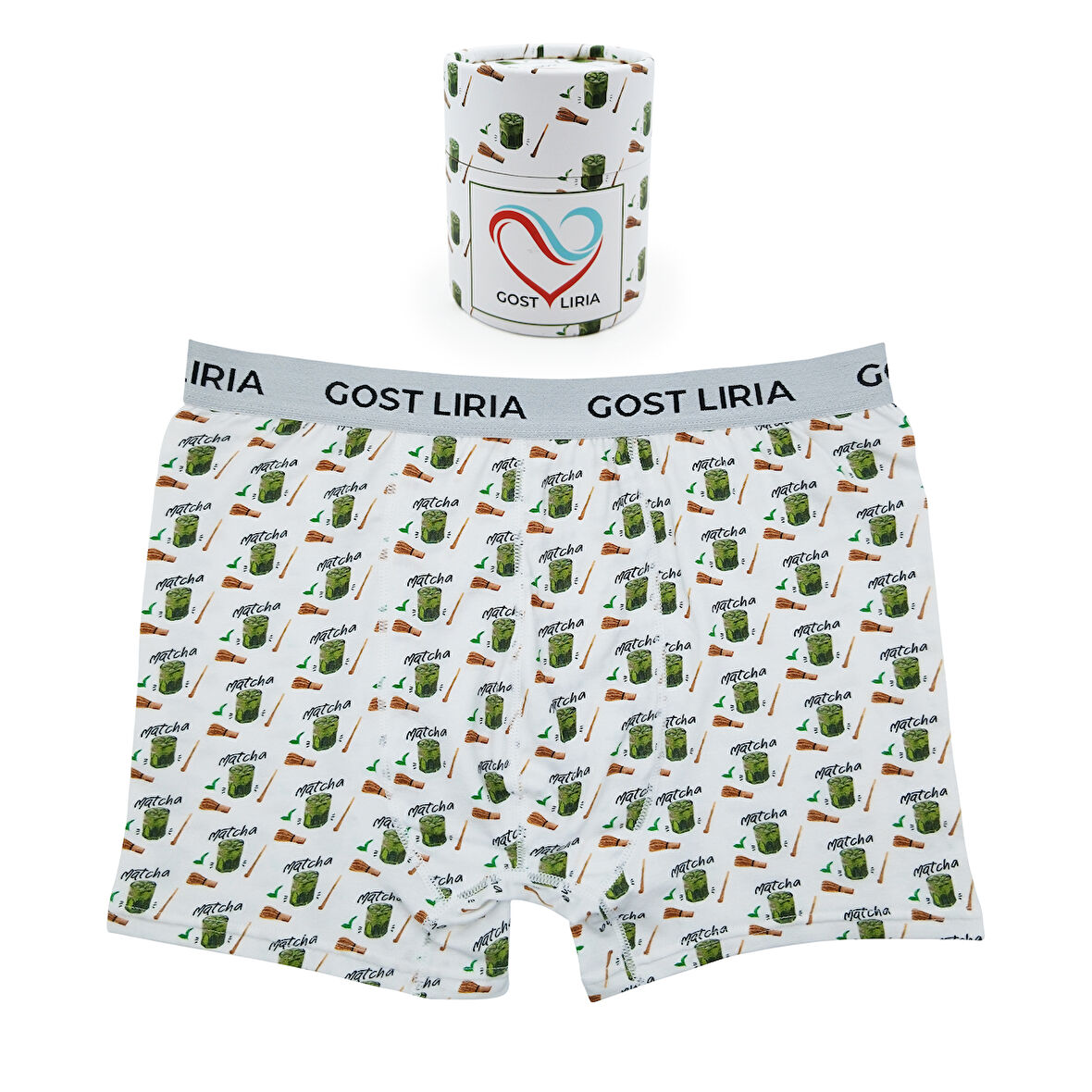  Macha Desenli Erkek Boxer