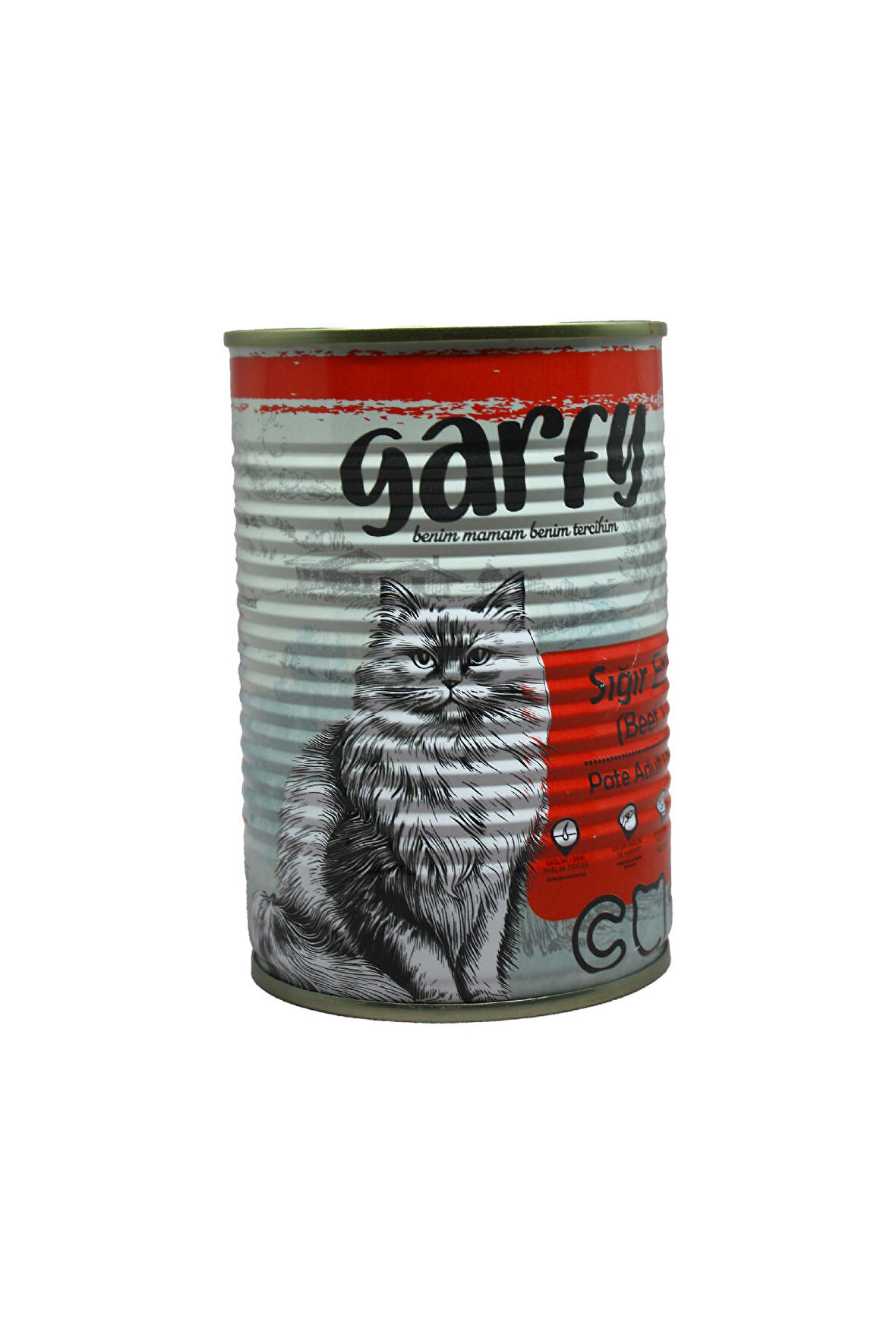 Garfy Sığır Etli Yetişkin Kedi Konserve 400 gr x 6 adet