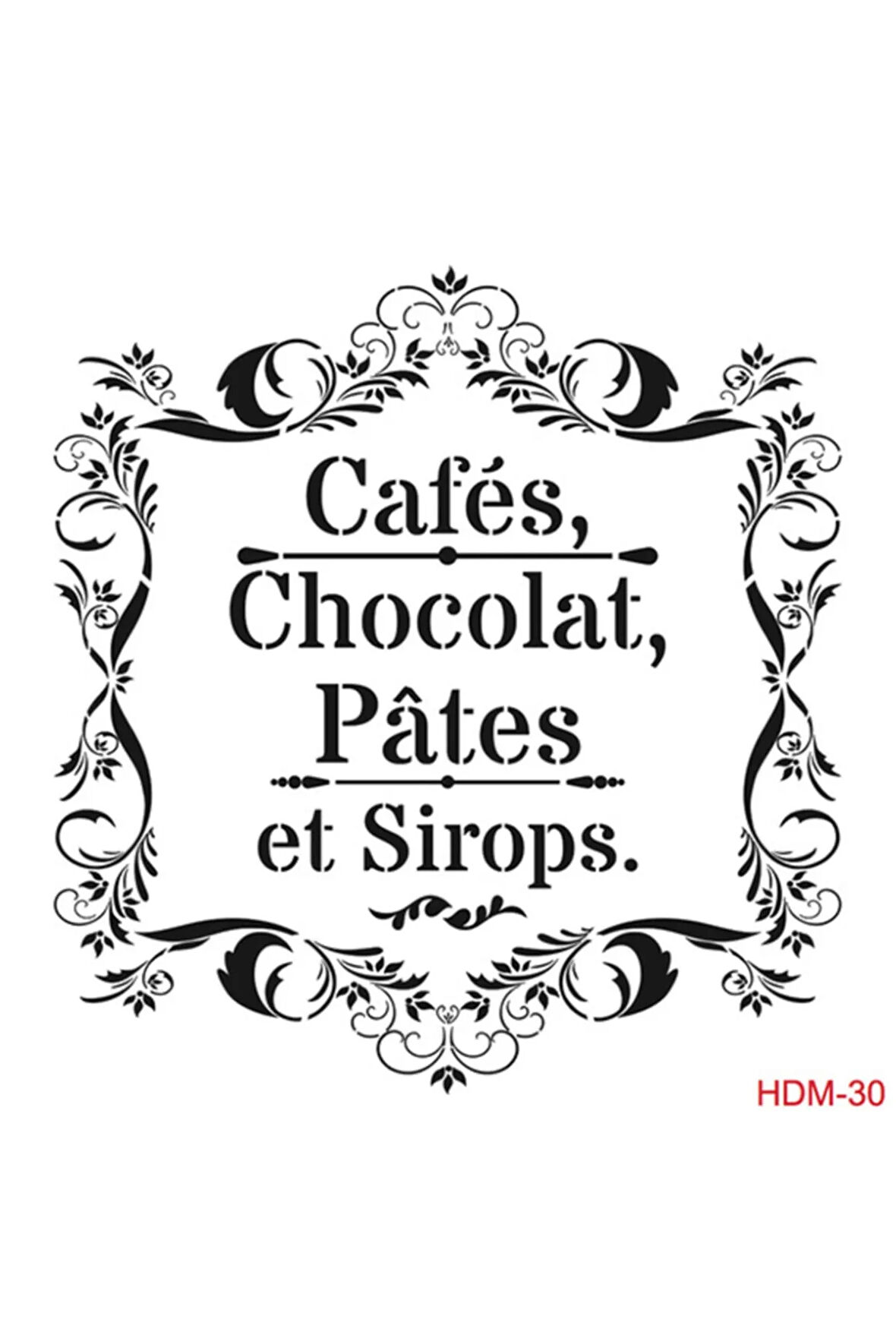 Hdm30 Home Dekor Midi Stencil (25x25)