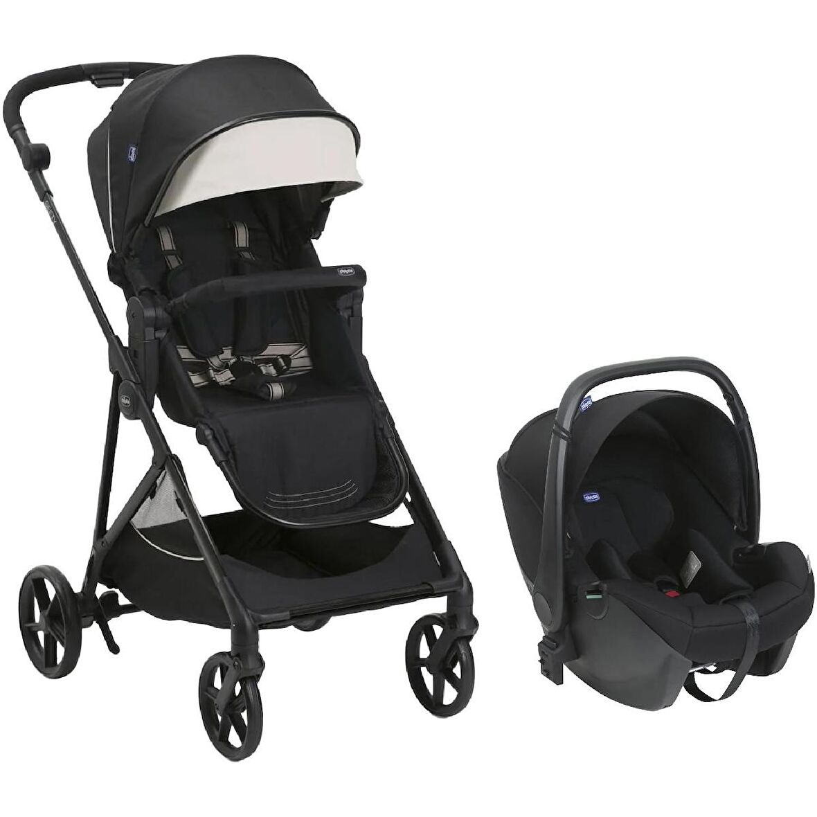 SEETY TRAVEL SİSTEM BEBEK ARABASI/ETNA BLACK