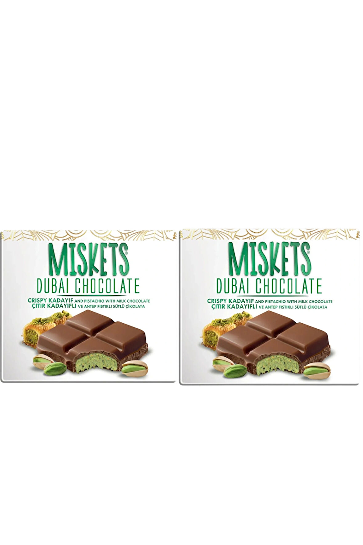 Miskets Dubai Çikolatası 2 x 100 gr