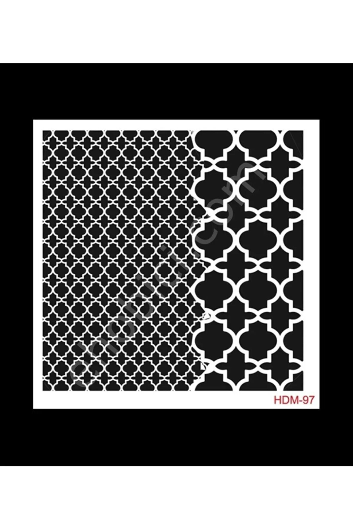 Hdm97 Home Dekor Midi Stencil (25x25)