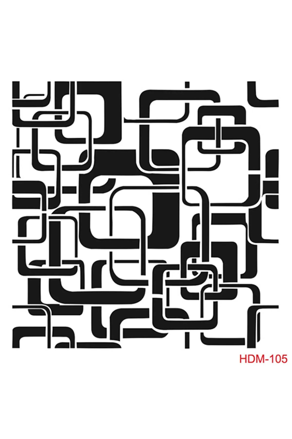 Hdm105 Home Dekor Midi Stencil (25x25)