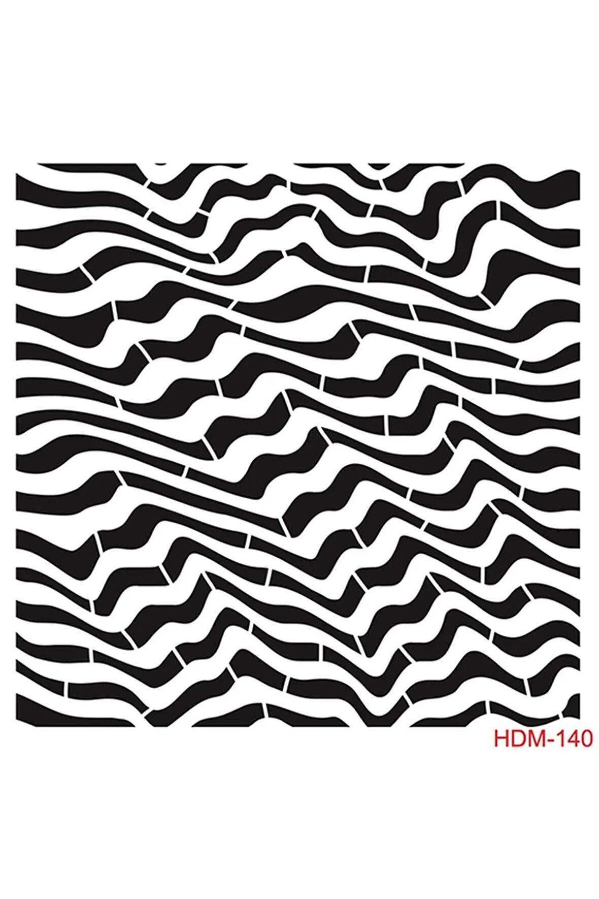 Hdm140 Home Dekor Midi Stencil (25x25)