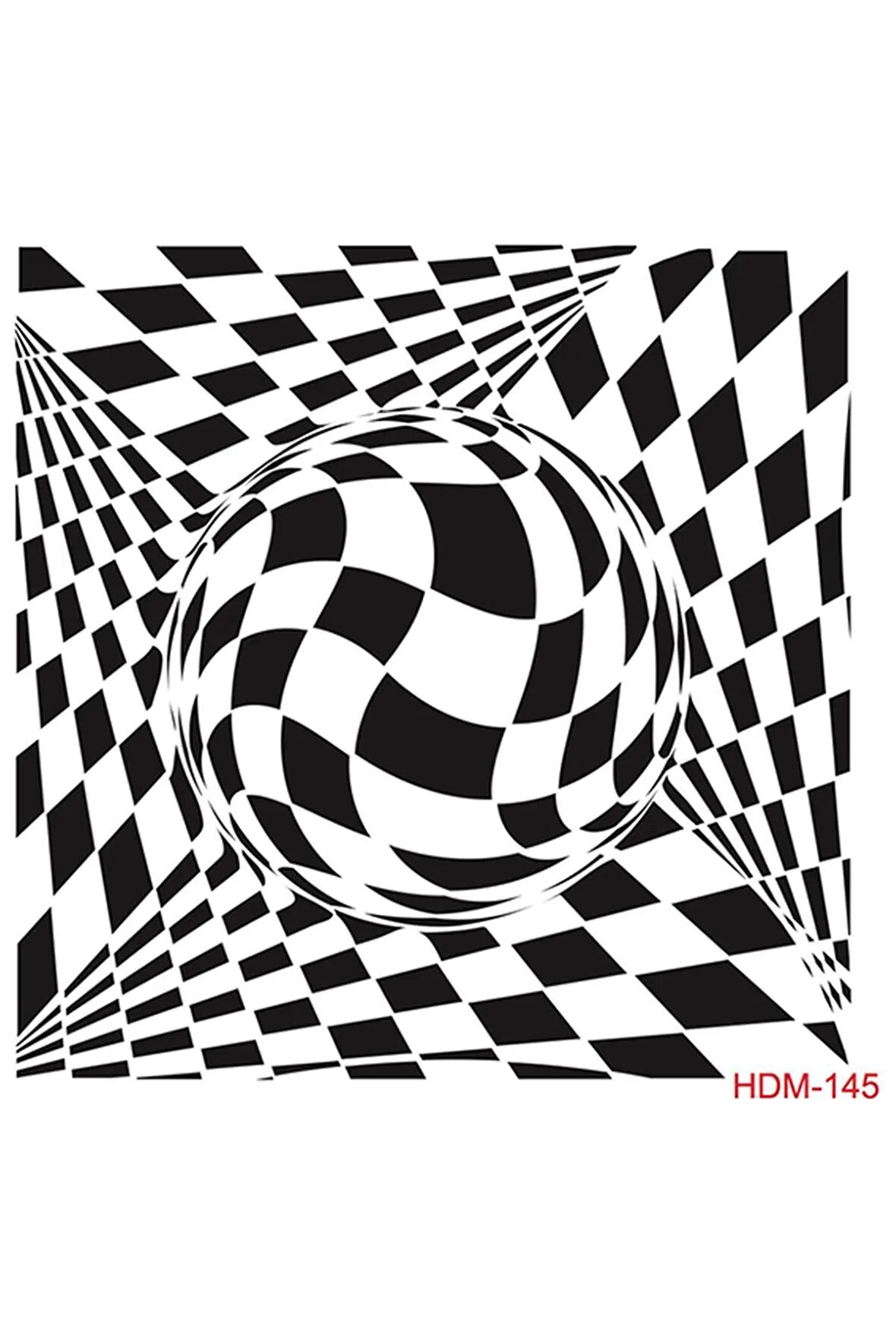 Hdm145 Home Dekor Midi Stencil (25x25)