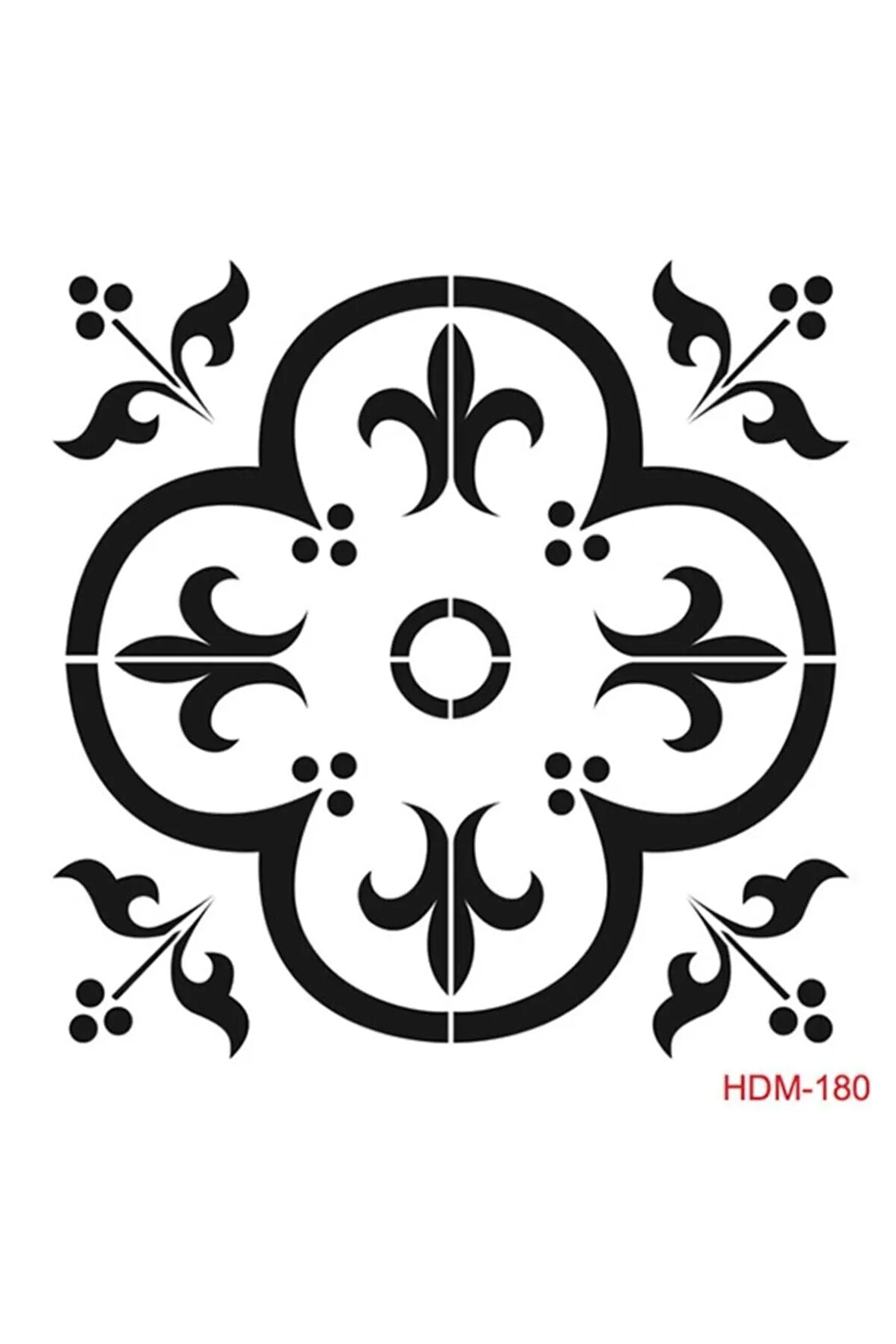 Hdm180 Home Dekor Midi Stencil (25x25)