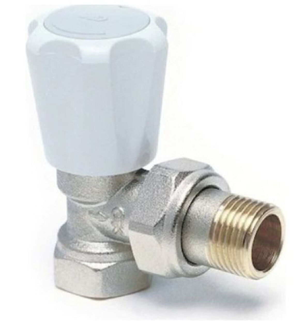 Klepsan 703 Köşe Radyatör Vanası (Segmanlı) K2 1/2 