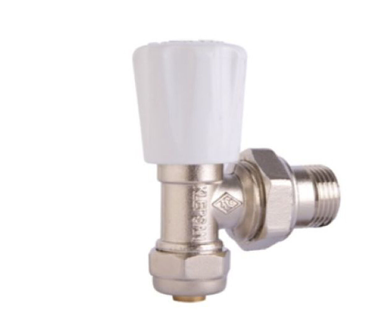 Klepsan 706 Köşe Radyatör Vanası (Pex) Ekonomik 