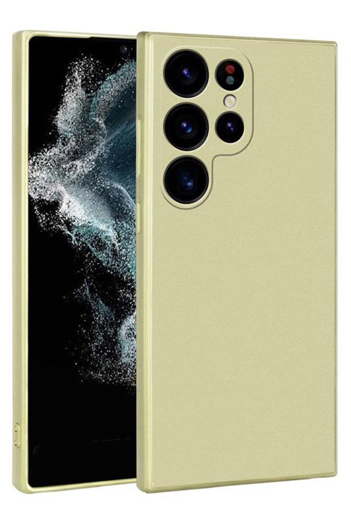 Galaxy S23 Ultra Kılıf Kamera Çıkıntılı Soft Silikon