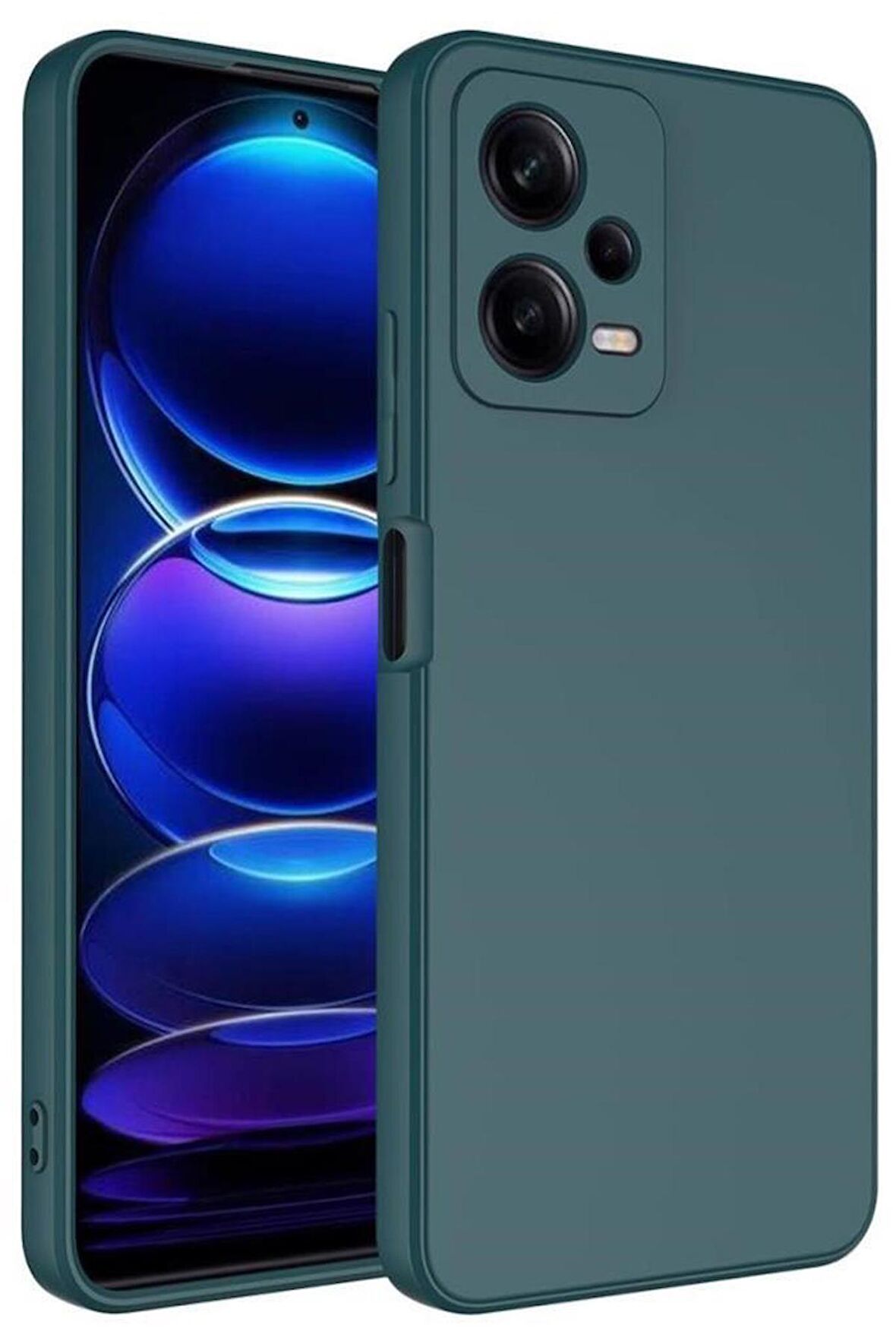 Xiaomi Redmi Note 12 Pro 5G Lansman Tasarım İç Yüzeyi Kadife Silikon