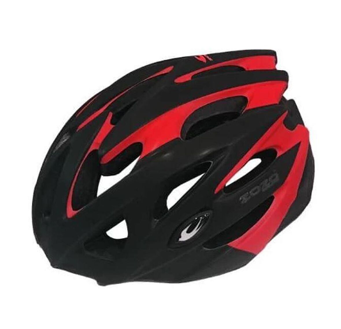 Zozo MV29 Işıklı Kask Siyah/Kırmızı M