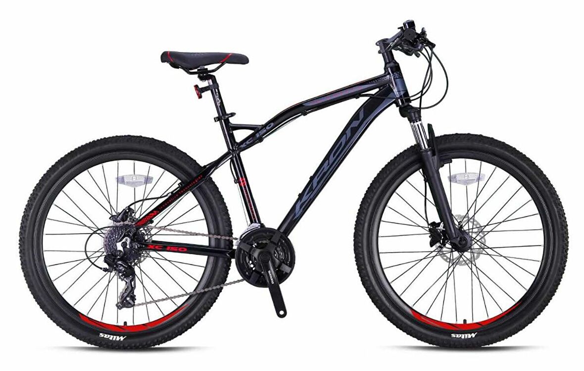 KRN21-012 XC 150 - 27.5 İnç 24 Vites - H.Dısk - Siyah-Kırmızı/Füme