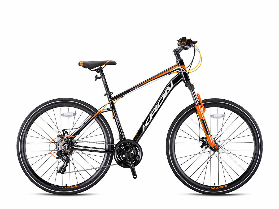 Kron TX100 28 Jant 20'' 21 Vites Şehir Bisikleti Siyah - Turuncu