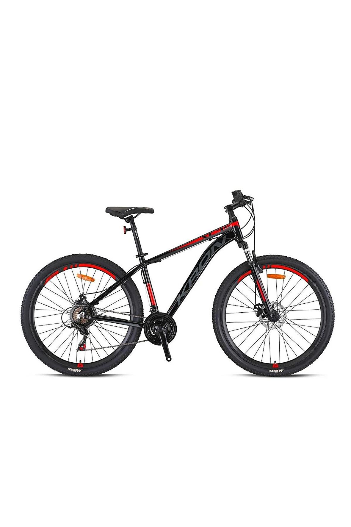 XC 75 - 26" MTB - 15' - 21 Vites - M.DISC - Siyah-Kırmızı/Füme