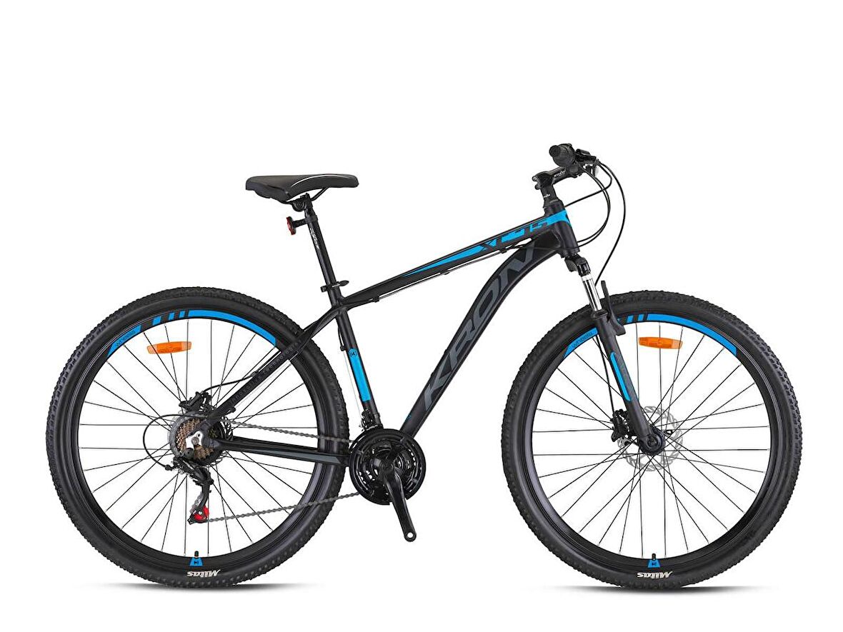 Kron XC 75 - 27.5" MTB - 19' - 21 Vites - M.DISC - Mat Siyah-Mavi/Füme