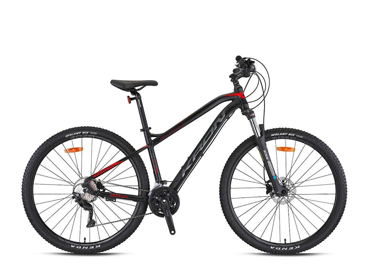 Kron XC 500 - 29" MTB - 17' - 30 Vites - H.DISC - Mat Siyah-Füme-Kırmızı