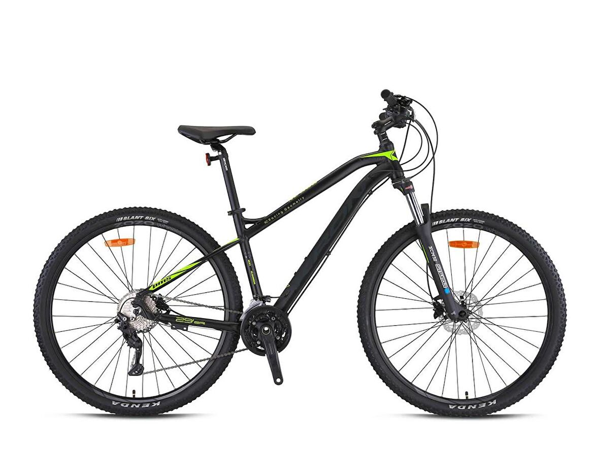 Kron XC 500 - 29" MTB - 19' - 30 Vites - H.DISC - Mat Siyah-Füme/Neon Sarı