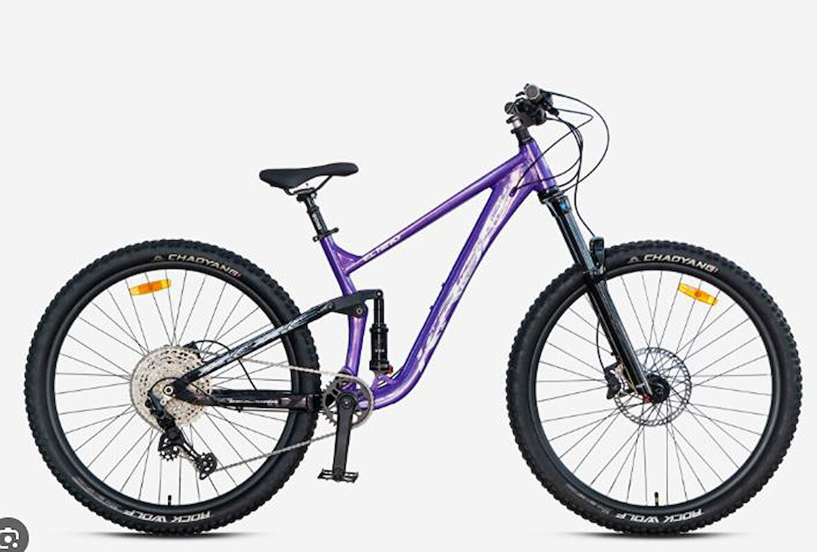 EL NINO - 29" MTB Full Sus. - 425mm - 11 Vites - H.Disc - Mor-Siyah / Gri