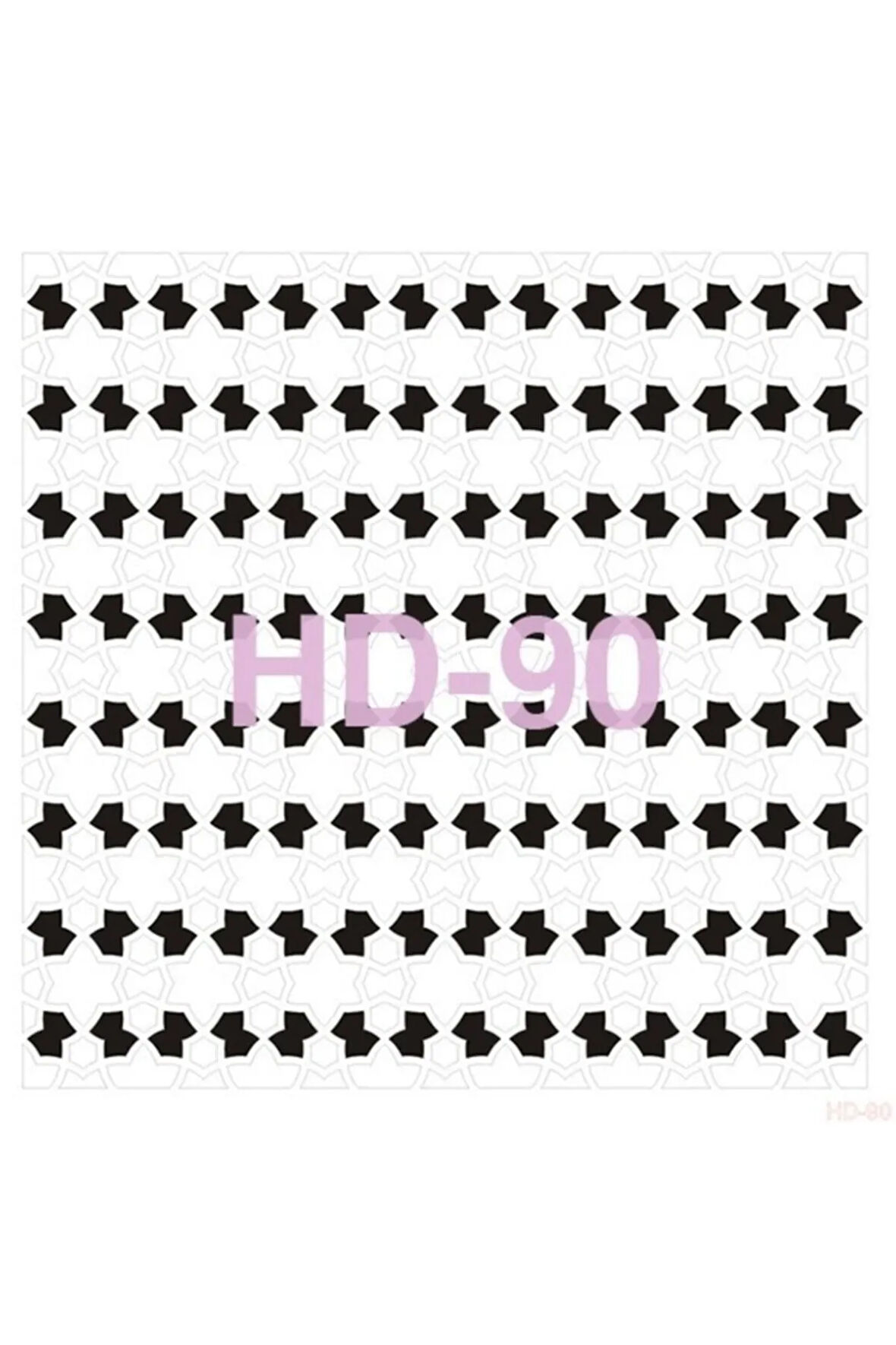 Hd090 Home Dekor Stencil 45x45