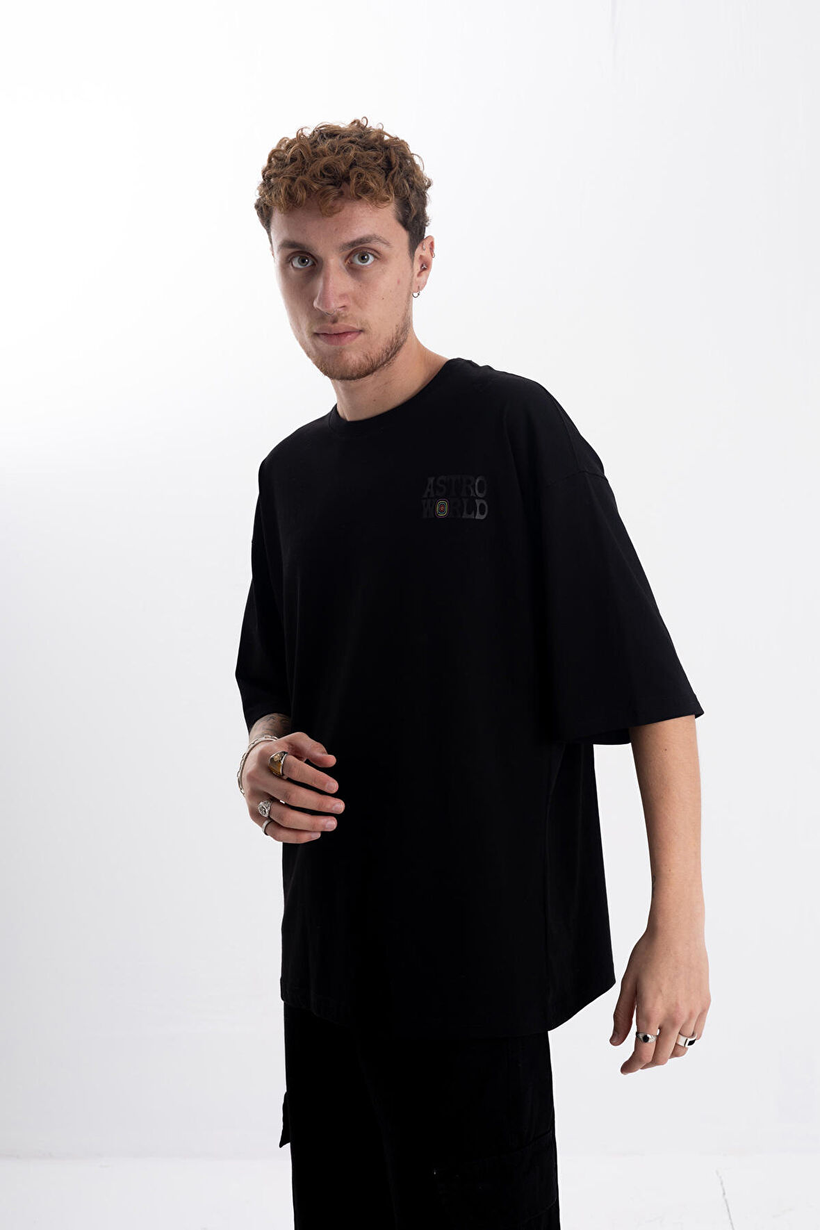 Unisex Travis scott - Astroworld Baskı Tshirt
