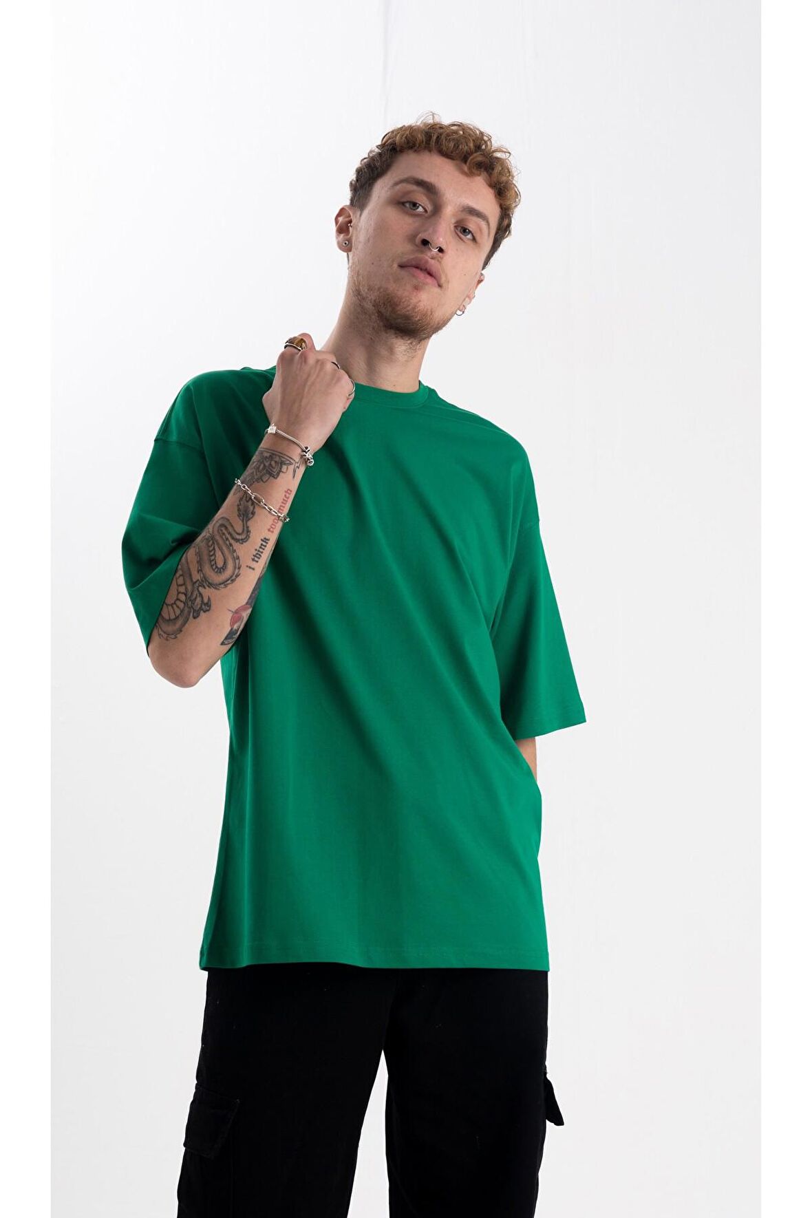 OVERSİZE Tshirt Yeşil