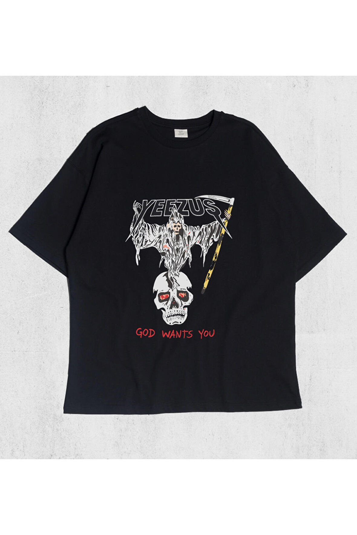 Unisex kanye Yeezus oversize Tshirt