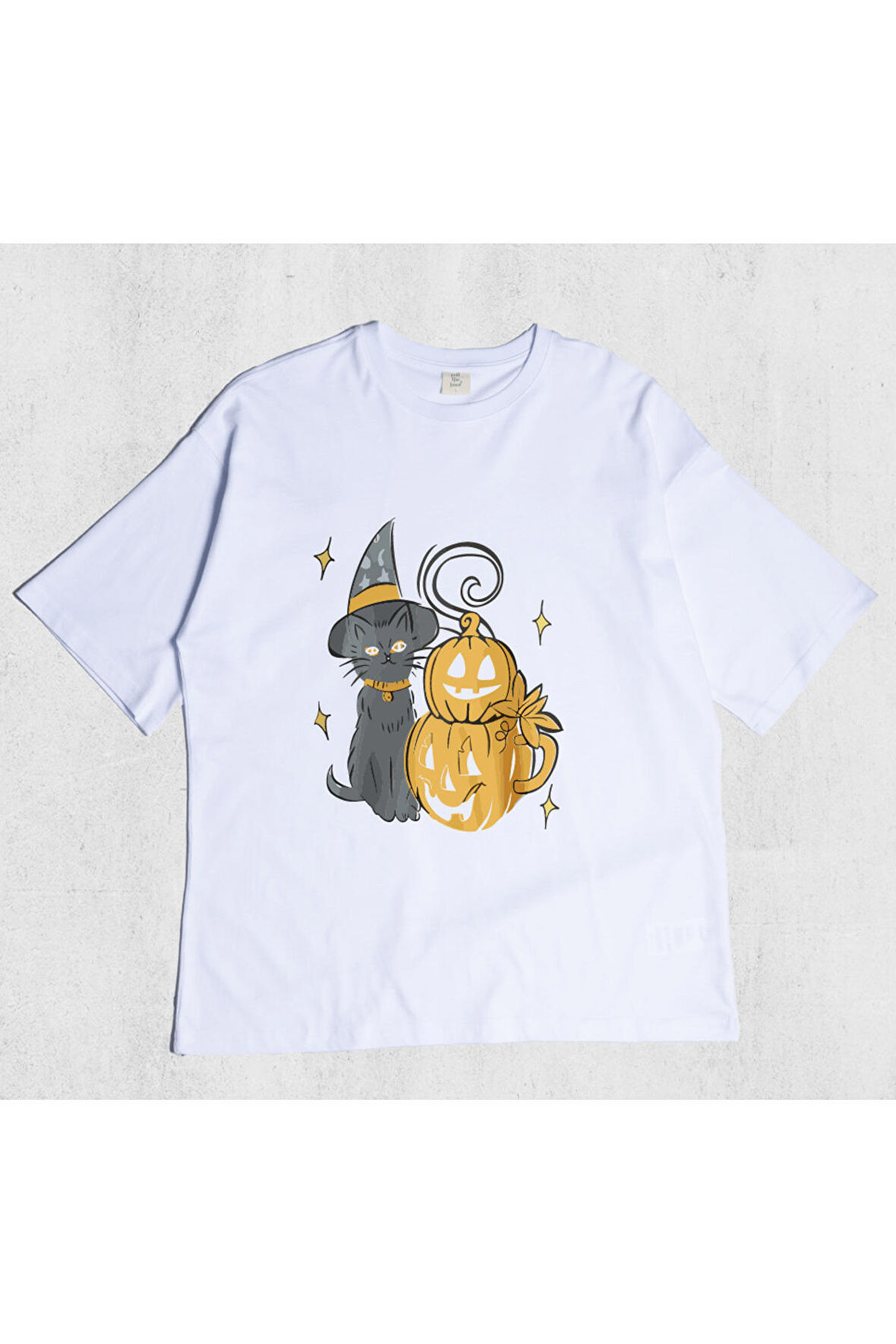 Unisex Cat Halloween Tshirt