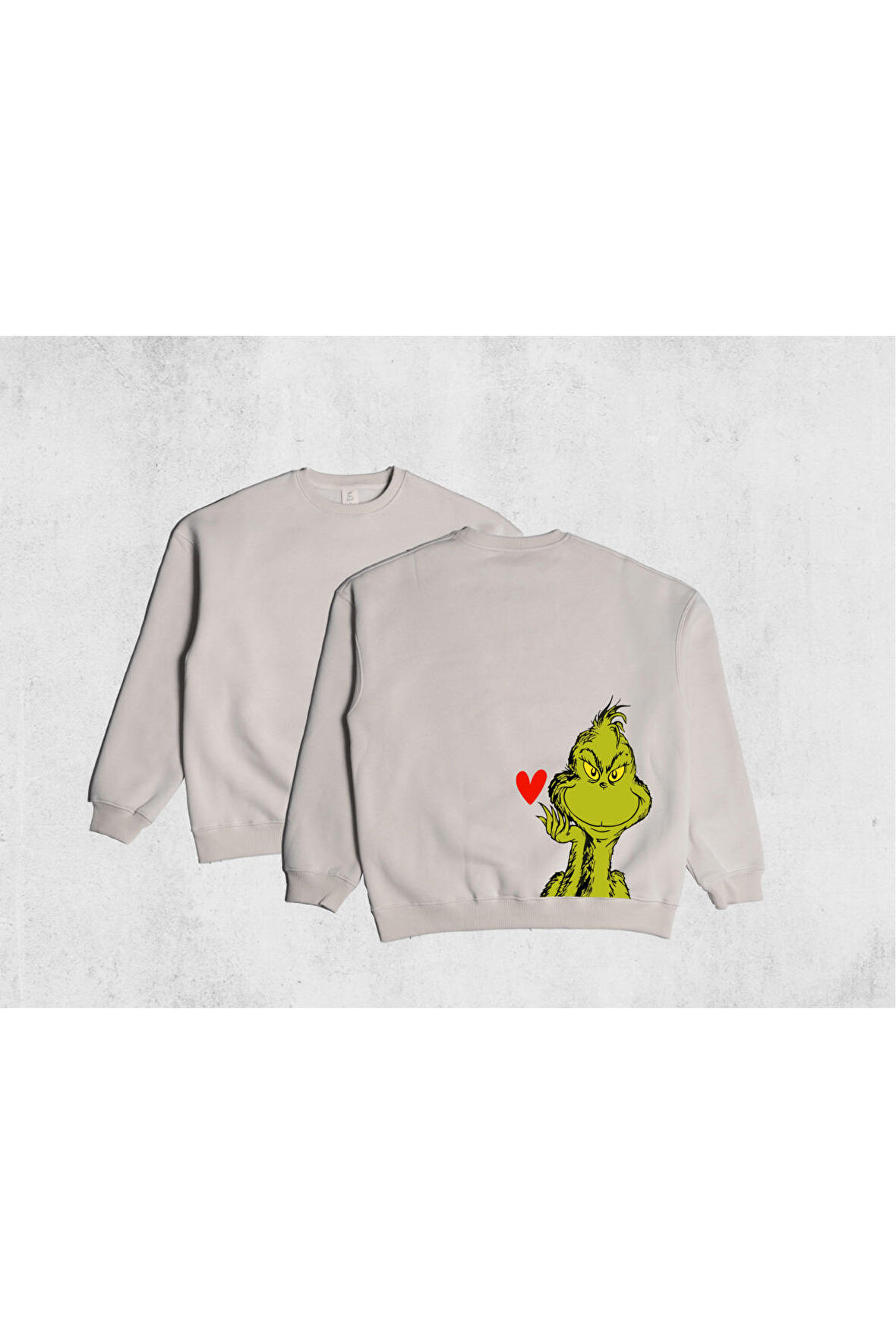 Unisex Oversize Grinch Sweatshirt