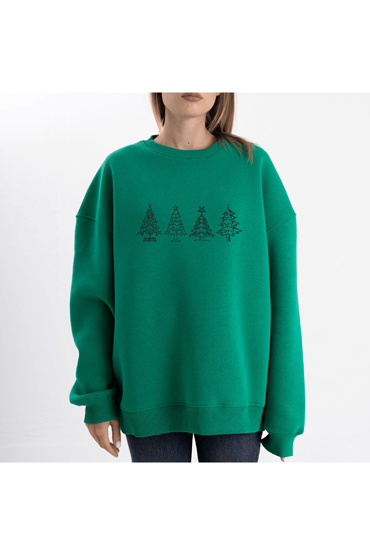 Unisex Oversize HO HO ON Sweatshirt