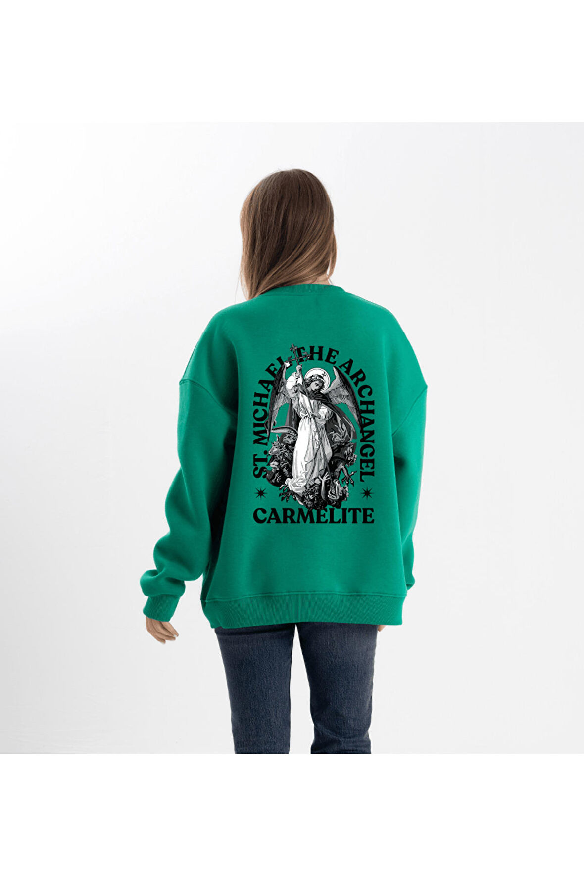 Unisex Oversize Carmelite Sweatshirt