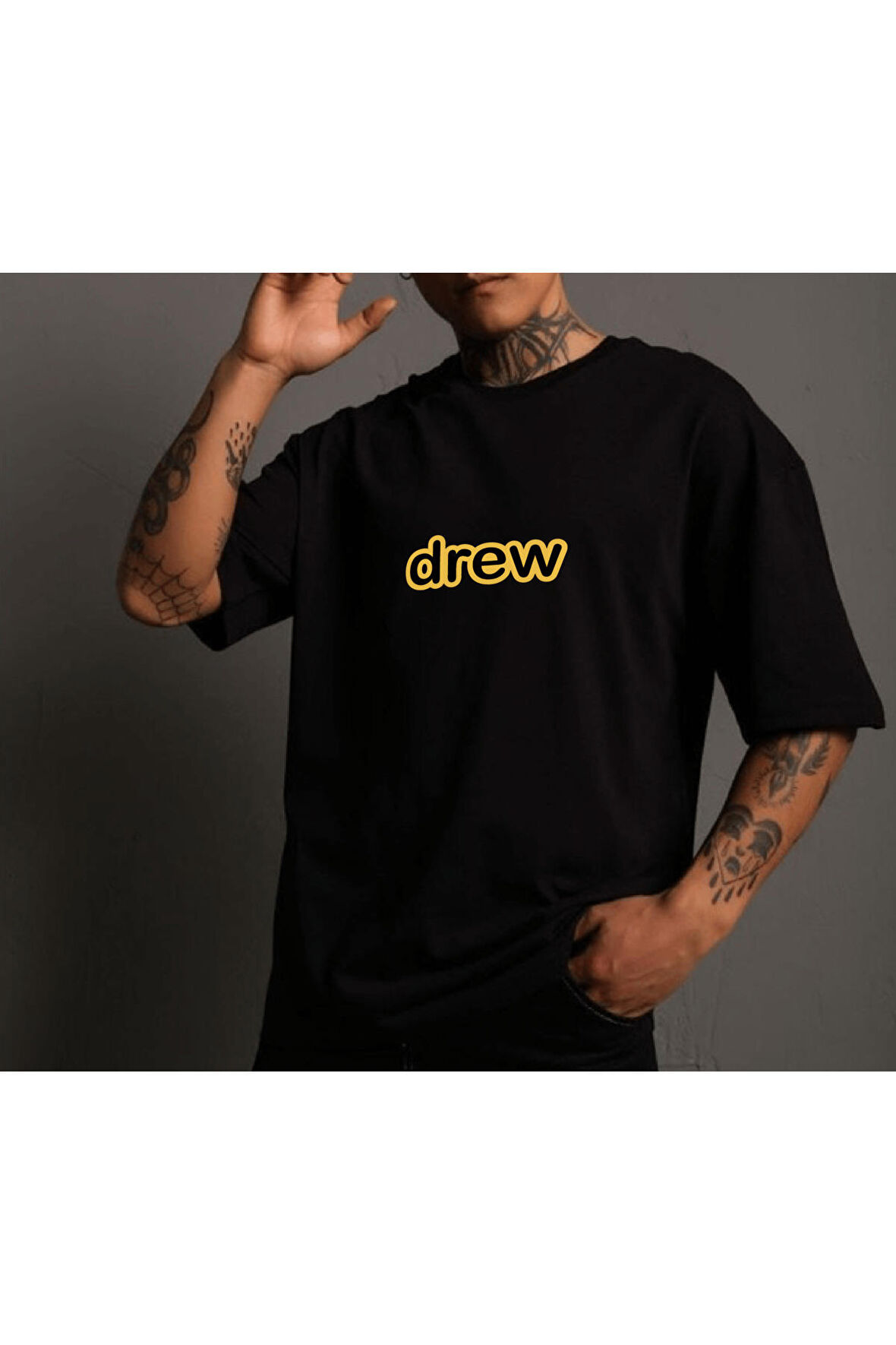 Unisex Oversize Drew Tshirt
