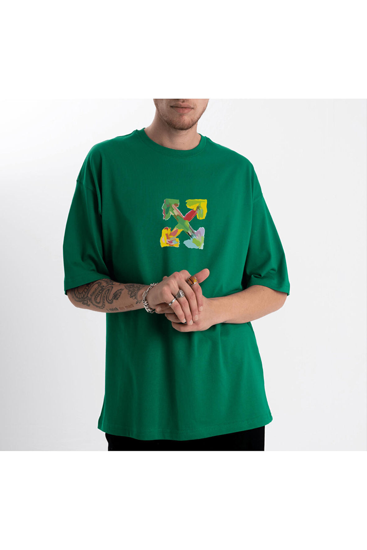 Unisex Oversize Four Tshirt