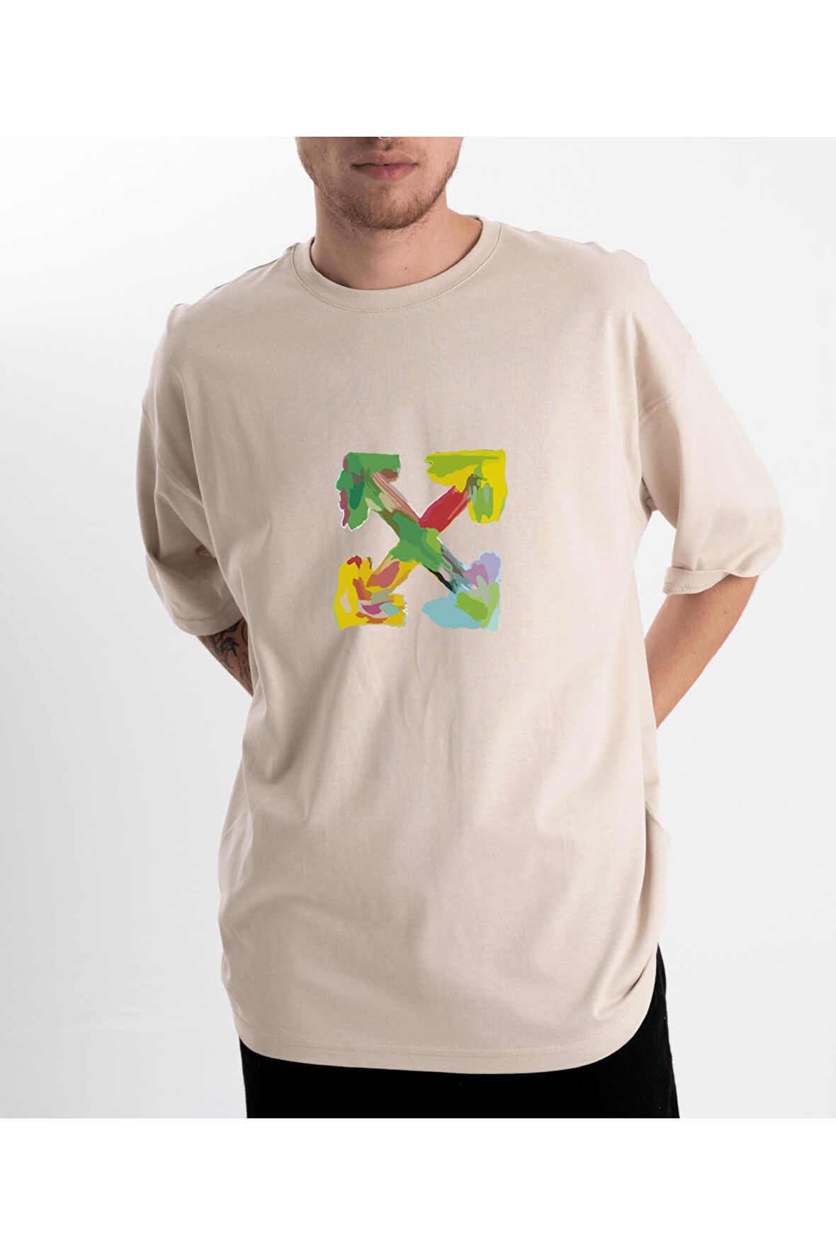 Unisex Oversize Four Tshirt