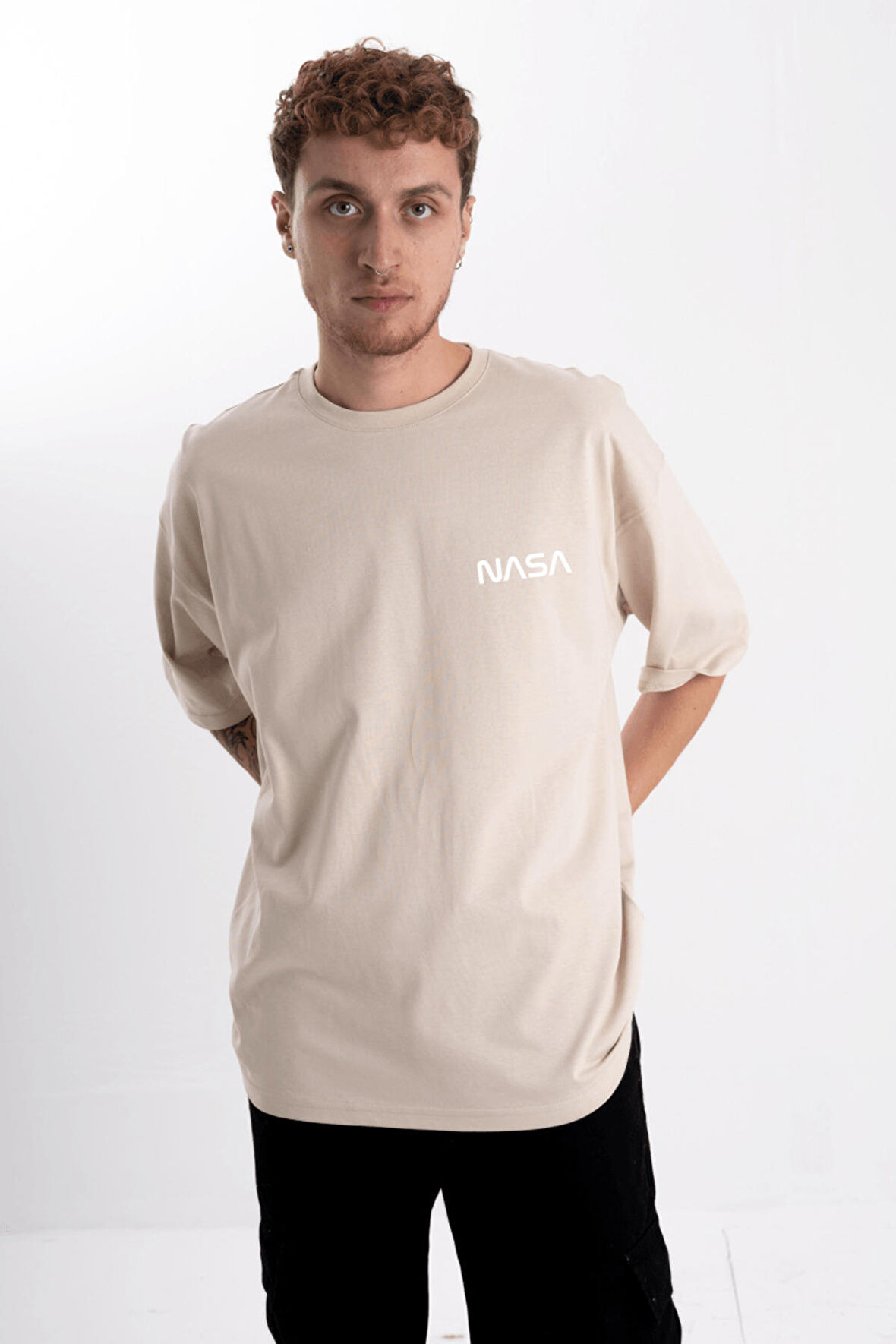 Unisex Oversize Nasa Tshirt