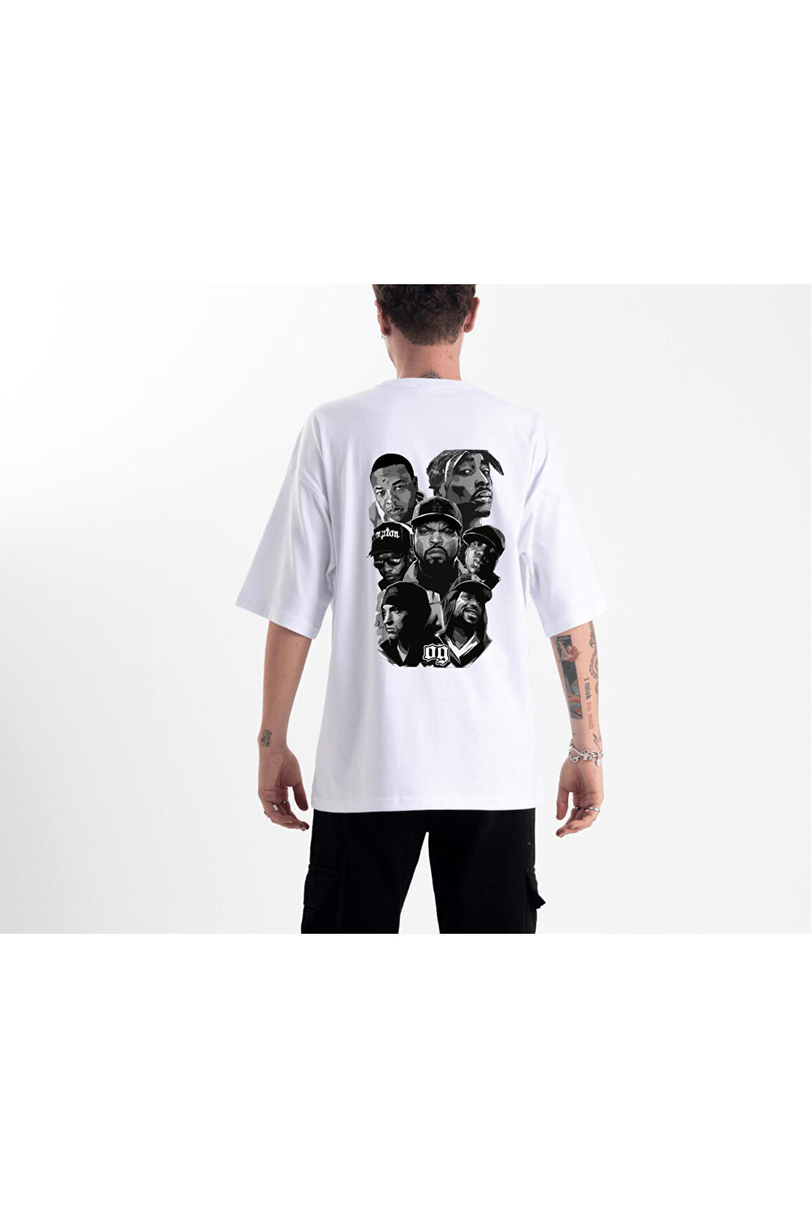 Unisex Oversize Masters Tshirt