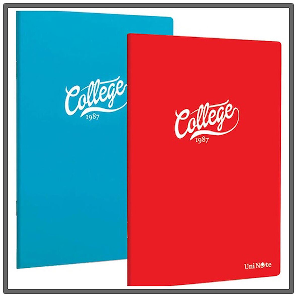 Çınar College 80 Yaprak Kareli A4 Defter Pp Kapak 3 adet