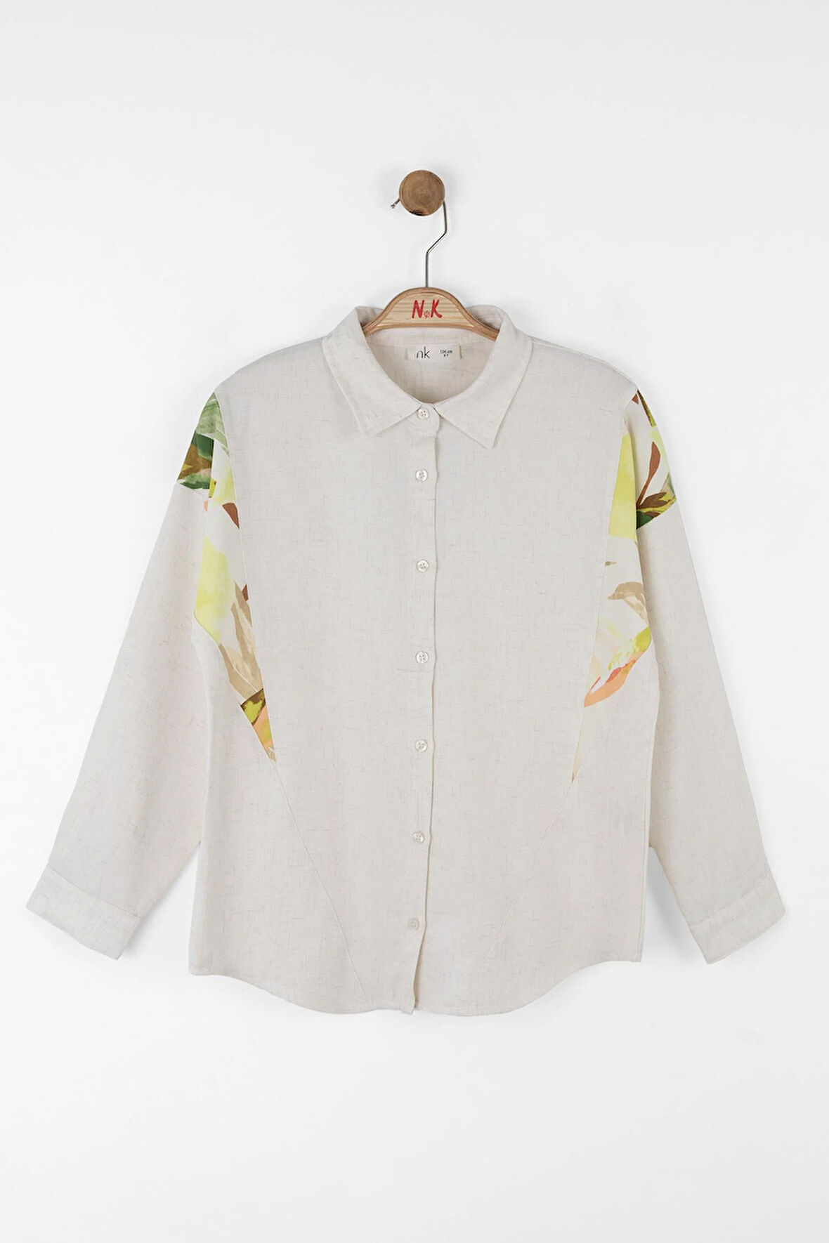 Nk Kız Çocuk Ceramic Gömlek 8-14 Yaş Yeşil