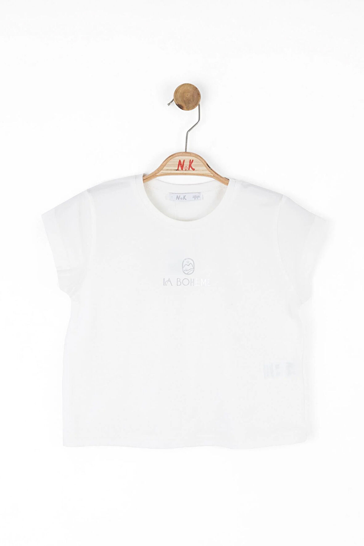 Nk Kız Çocuk LabohemeTshirt 8-14 Yaş Gümüş