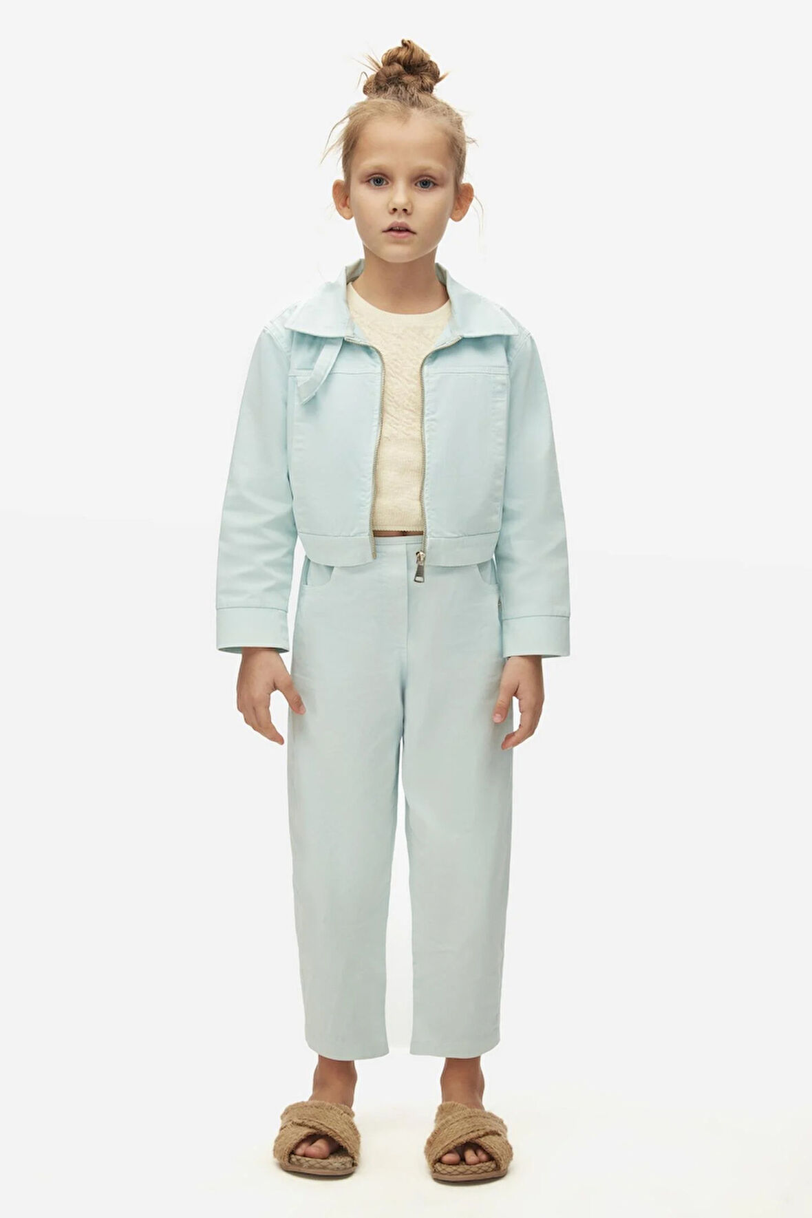 Nk Kız Çocuk Little Pantolon 4-8 Yaş Mavi