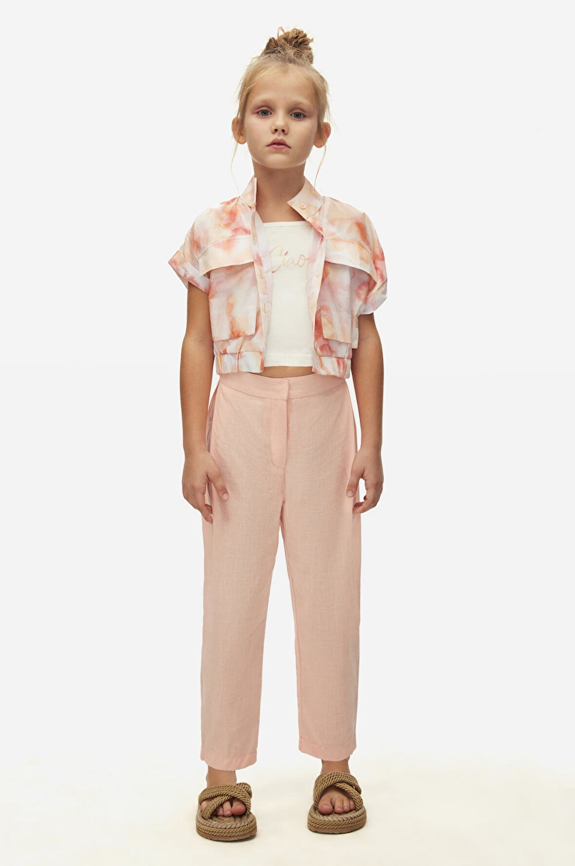 Nk Kız Çocuk Georgia Yelek 4-8 Yaş Coral