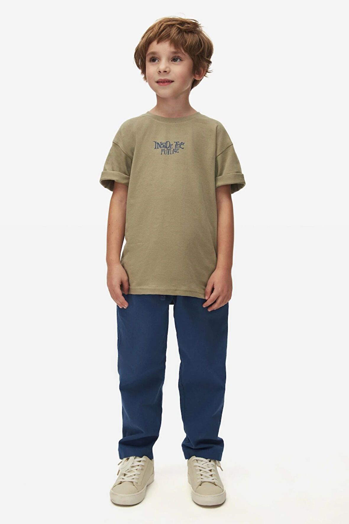 Nk Erkek Çocuk Inside Tshirt 4-8 Yaş Haki