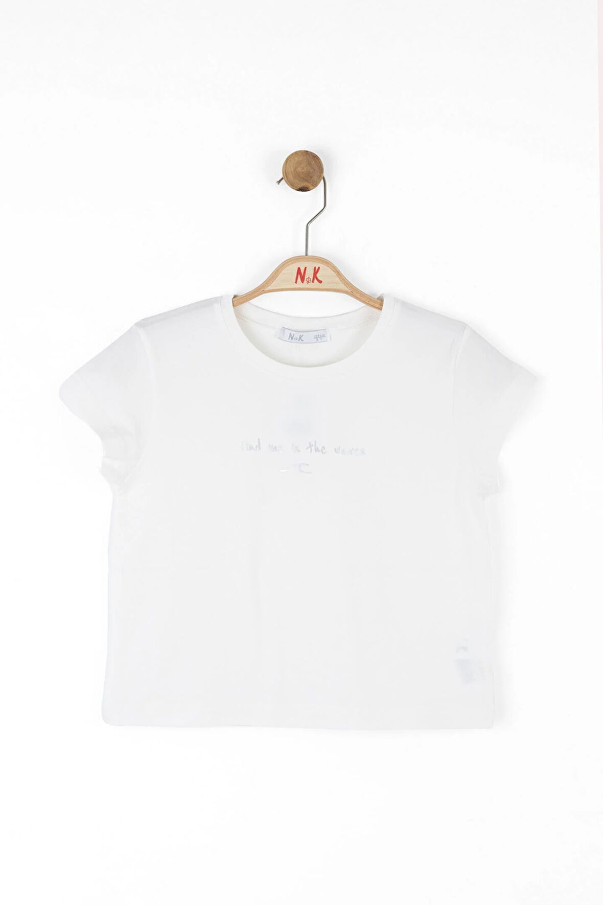 Nk Kız Çocuk Find Tshirt 8-14 Yaş Ekru