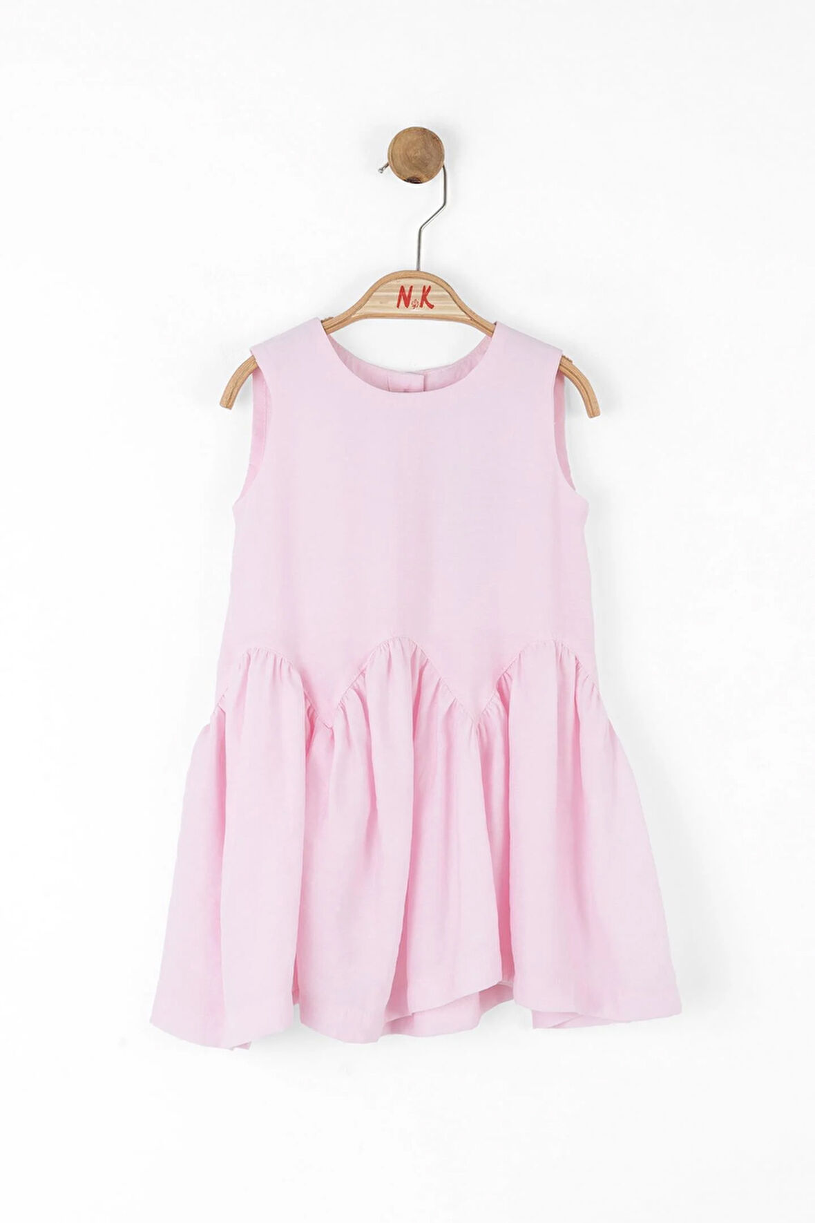 Nk Kız Bebek Candy Elbise 1-4 Yaş Pembe