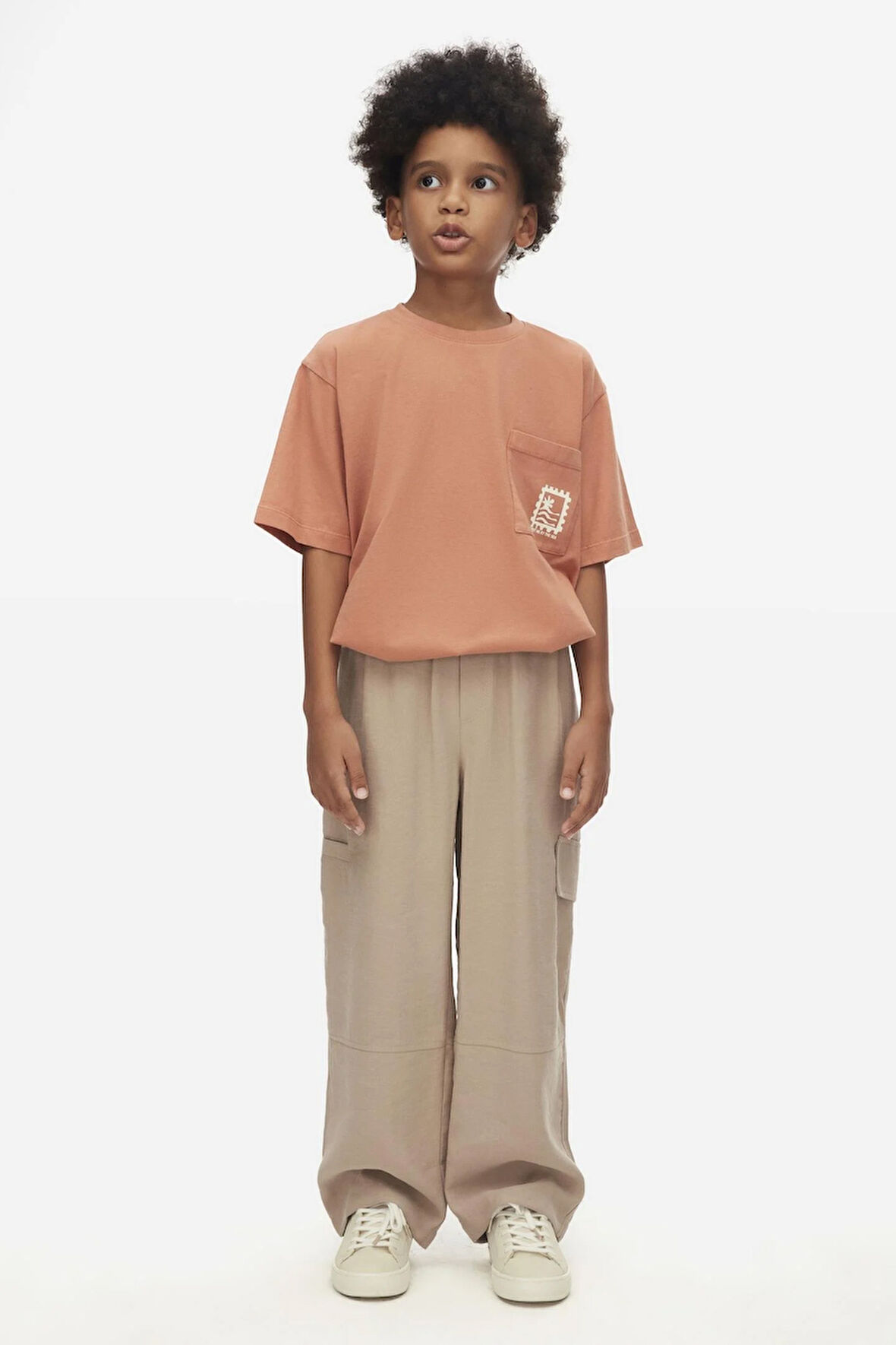 Nk Erkek Çocuk Rust Tshirt 8-14 Yaş Kiremit
