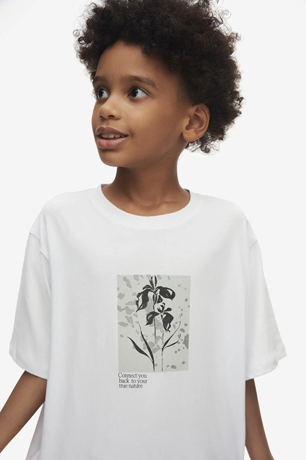 Nk Erkek Çocuk True Tshirt 8-14 Yaş Beyaz