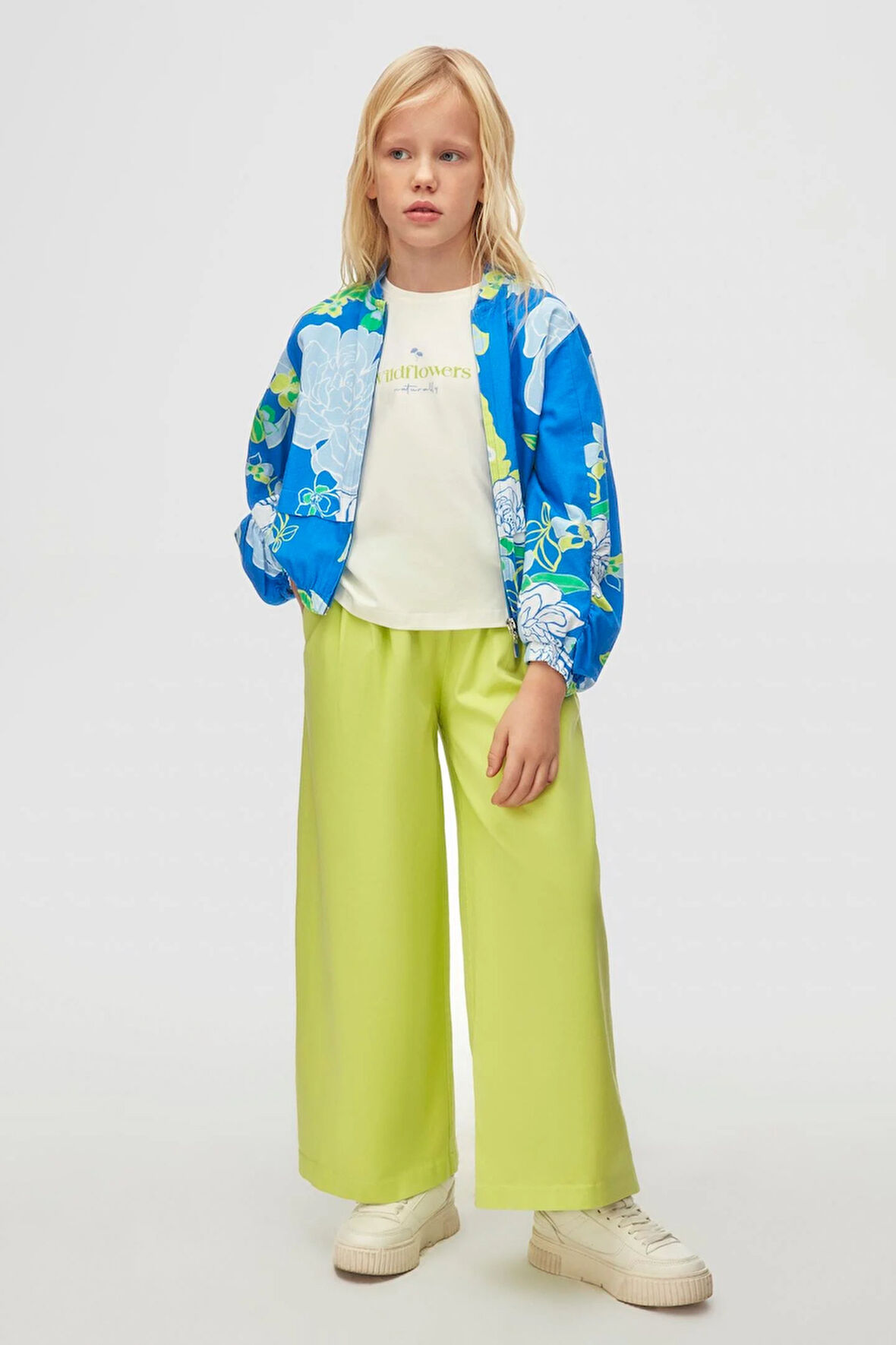 Nk Kız Çocuk Sunny Pantolon 8-14 Yaş Yeşil