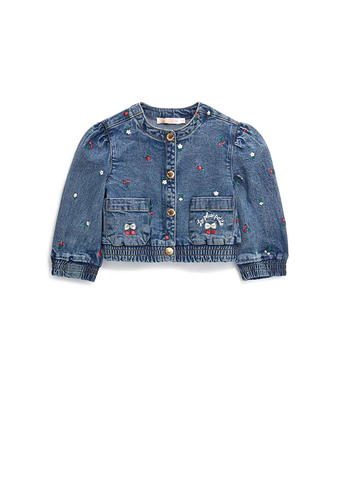 Orginal Marines Kız Bebek Denim Ceket 1-3 Yaş Mavi