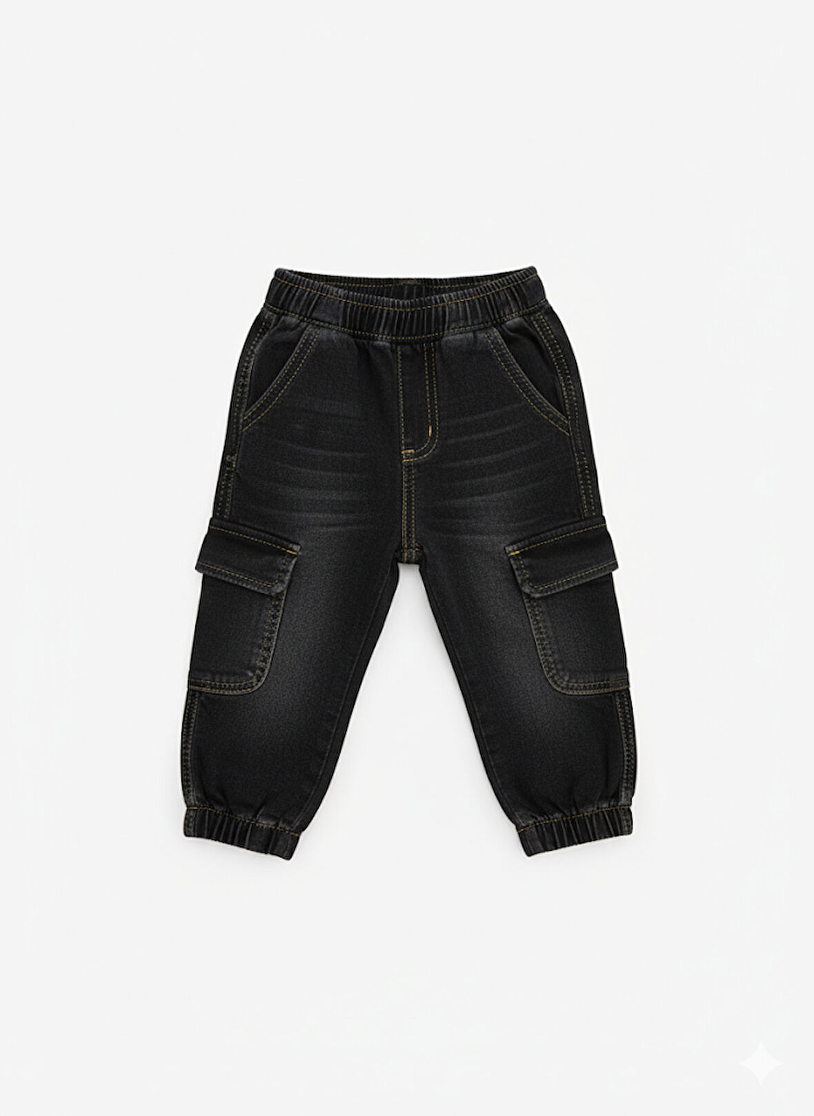 Jena Erkek Bebek Kargo Cepli Kot Pantolon 9-36 Ay Antirasit