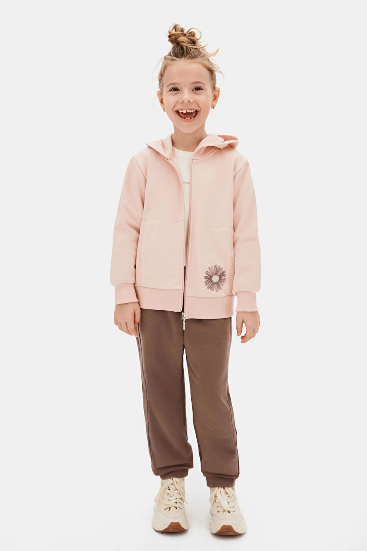 Nk Kız Çocuk Lyon Takım 4-8 Yaş Pudra