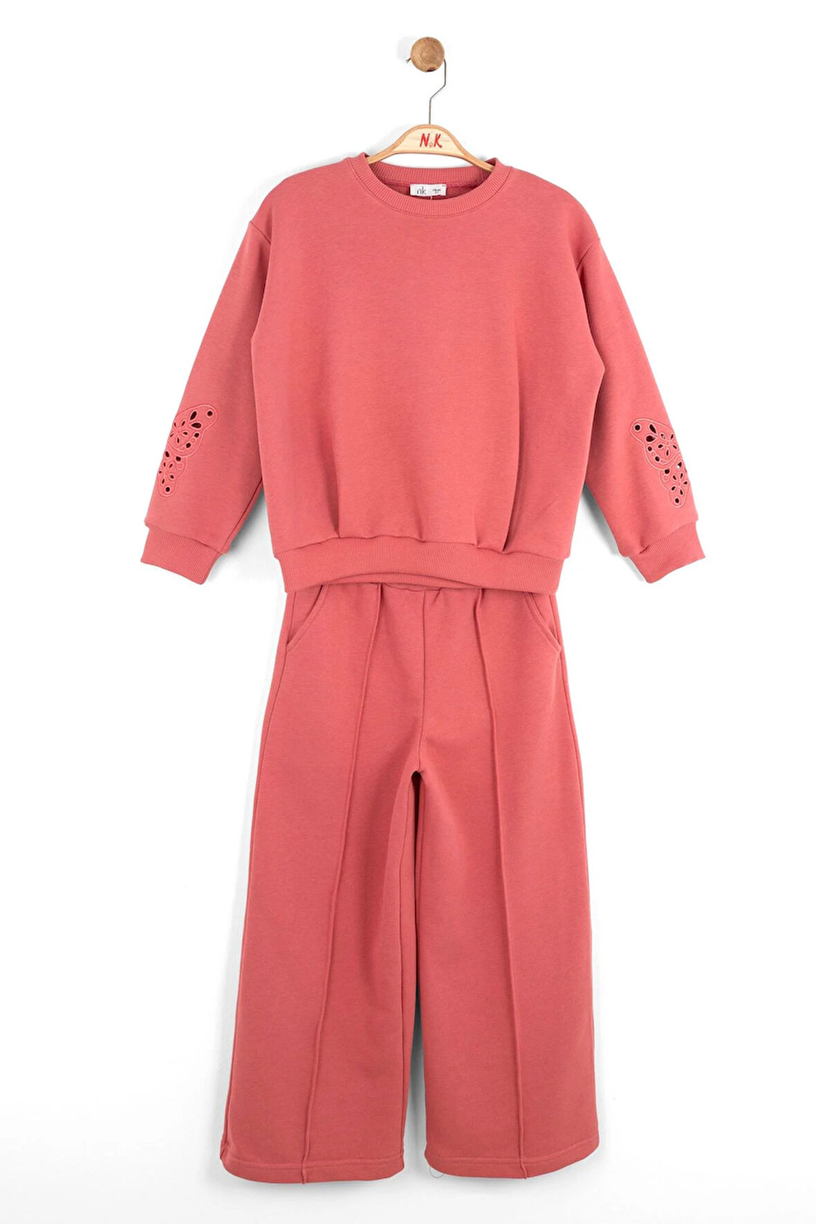 Nk Kız Çocuk Kelebek Takım 4-8 Yaş Coral